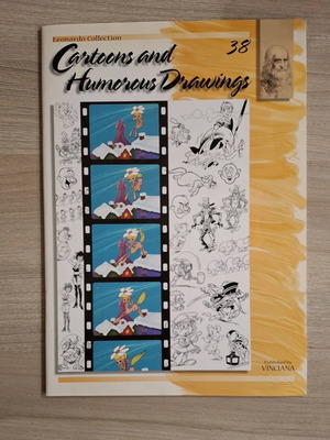 Leonardo Collection Cartoons and Humorous Drawings book used