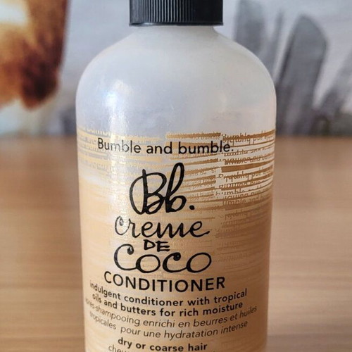 Bumble and bumble creme de coco conditioner used, 250ml