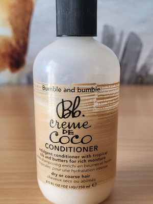 Bumble and bumble creme de coco conditioner used, 250ml