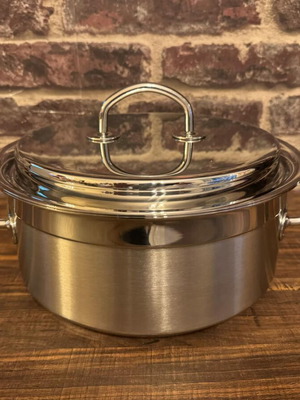 Κατσαρόλα Silga Teknika 5 λίτρα καινούργια, ανοξείδωτη