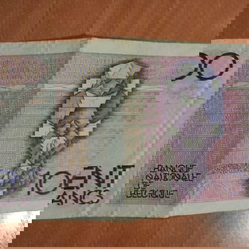 Χαρτονόμισμα από Βέλγιο 100 Cent Francs from Belgium