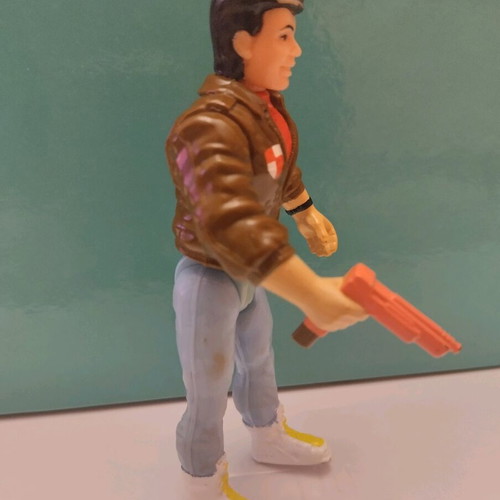James Bond Jr. figure used, vintage from Hasbro 1990