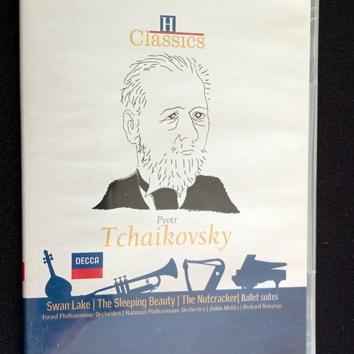 P.I. Tchaikovsky 5 CDs used, classical music set
