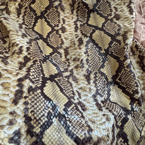 Parah one-piece swimsuit with snakeskin print, new, size M