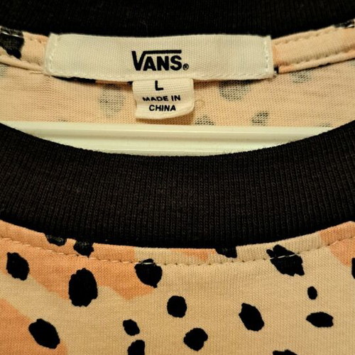 Vans dress multicolored like new, size L