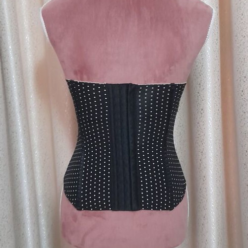 Corset Ann Summers black polka dot strapless top like new