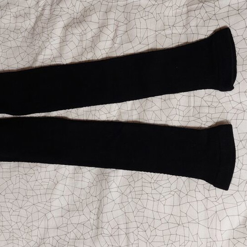 Tights with patterns new, black