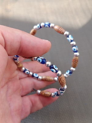 Ethnic spiral bracelet