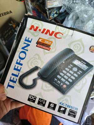 N.INC KX-T885CID ενσύρματο τηλέφωνο σε μαύρο
