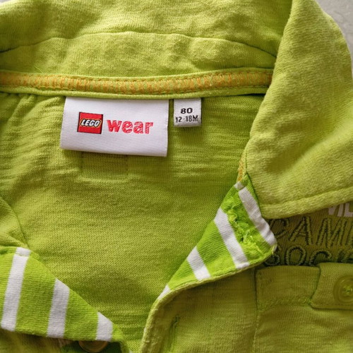 Jeans set with long-sleeve and short-sleeve shirt for boy 12-18 months like new