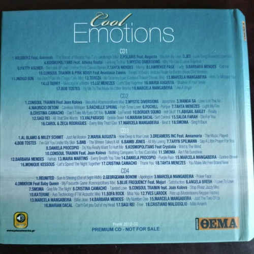 Cool Emotions CD used, 4 CDs