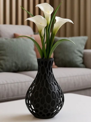 Βάζο Voronoi 3D printed μοντέρνο διακοσμητικό