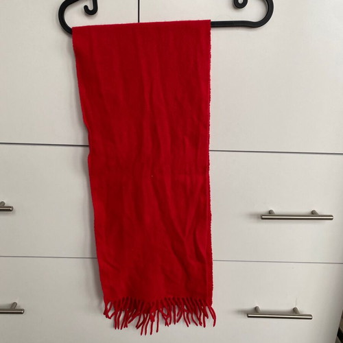 Red scarf new, unworn