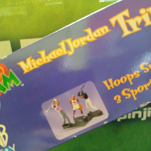 Michael Jordan 1996 Triple Play Space Jam action figure set