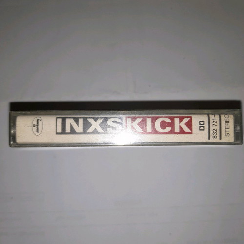 INXS Kick cassette used, 1987, rock