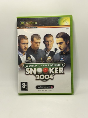 World Championship Snooker 2004 Xbox Original used