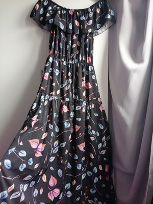 Φόρεμα L/XL καινούργιο, made in Italy, ελαστικό, μήκος 130 εκ