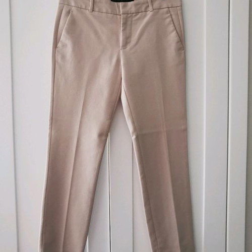 Zara Woman Pants S like new, beige with dusky pink