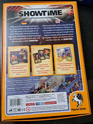 Showtime board game like new