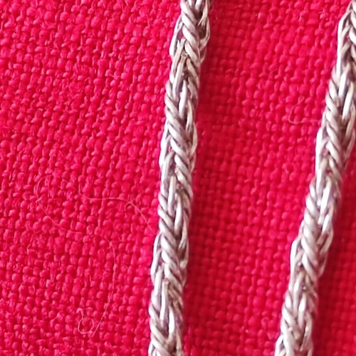 Silver chain 925 with handmade pendant used