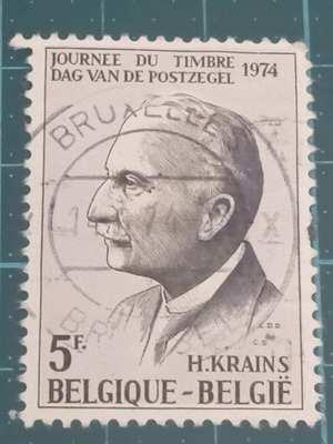 Γραμματόσημο Βελγίου 1974 Day of the stamp σαν καινούργιο