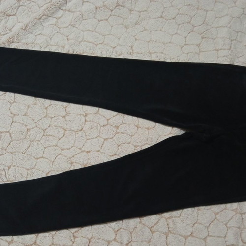 Benetton kids corduroy pants used, black and purple, size 3XL