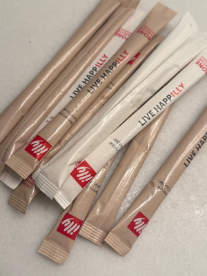 Ζάχαρη φακελάκια καινούργια, πακέτο 11 τεμαχίων