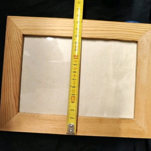 Wooden frames new, pack of 6, 21x16 cm