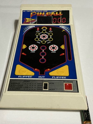 Tomy Pinball used handheld game