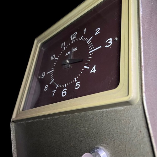 Amano mechanical time clock used, model 6000L