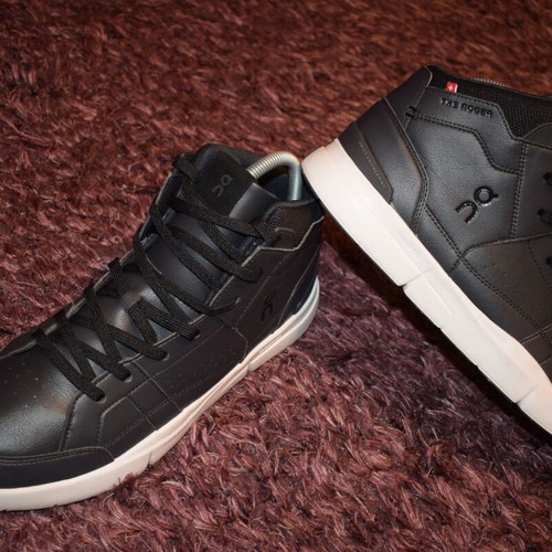 On The Roger shoes size 47 new, black, sporty