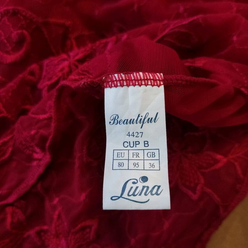 Luna nightdress cup B80 red like new