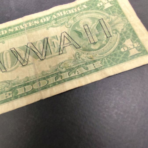 1 dollar Hawaii 1935 used