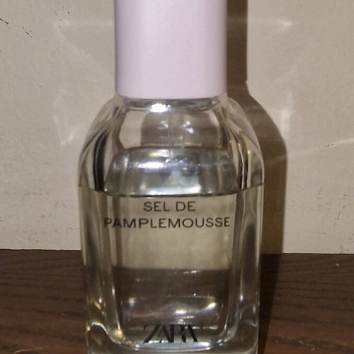 Zara Sel De Pamplemousse perfume used, rare