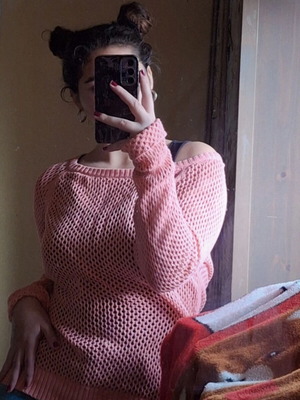Esmara knitted sweater pink like new, size M