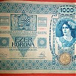  1000 Kronen Austria Hungary ετος 1902
