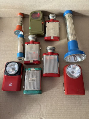 Collectible flashlights, set of 10