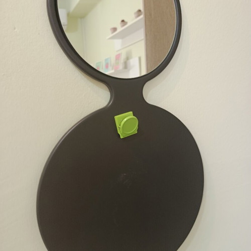 Ikea mirror bulletin board used, metal