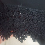 Women's dress black, used, size S