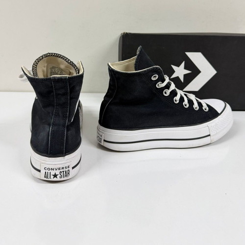 Converse Chuck Taylor All Star Lift Platform High Top used, black, size 37