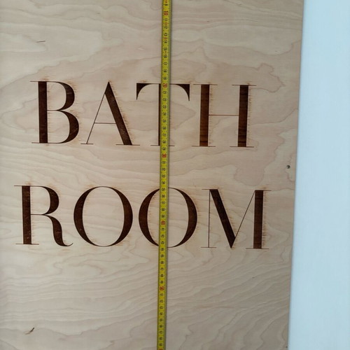 Carved sign like new, ideal for shop or home