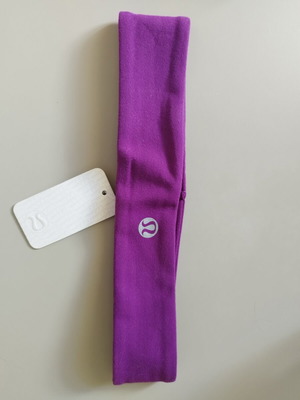 Lululemon hairband new, purple