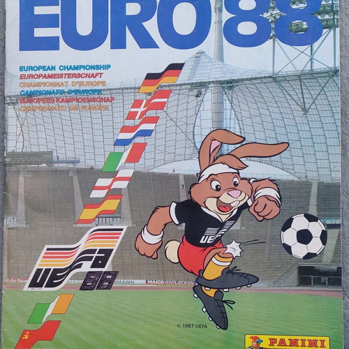 Euro 88 Panini sticker album like new