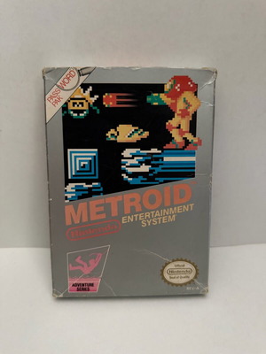 Metroid Nintendo Entertainment System (NES) μεταχειρισμένο, πλήρης συσκευασία USA
