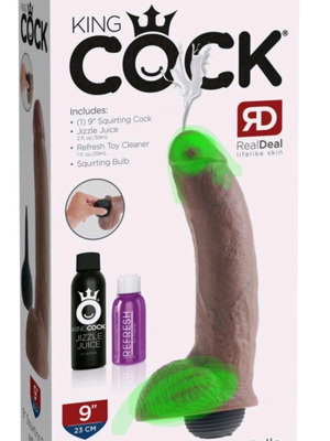 Ομοίωμα πέους dildo 23cm και 5,1cm περίμετρος καινούργιο που εκσπερματώνει