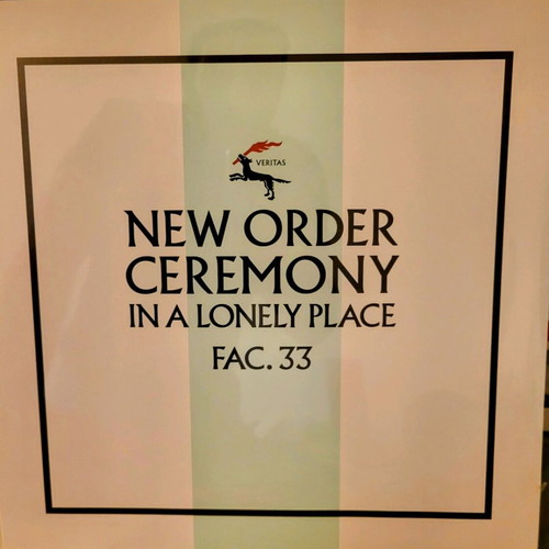 New Order Ceremony 12" Single Vinyl new, sealed