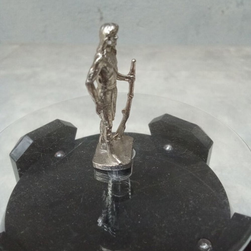 Collectible metal figure Chief Indian Victorio Apache used