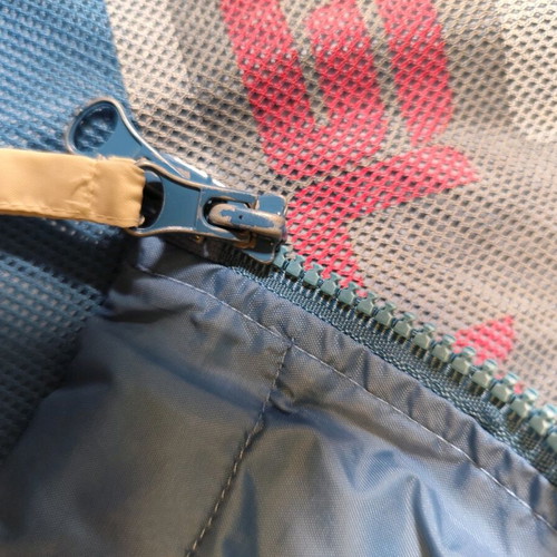 Argus windbreaker jacket used, size S, turquoise