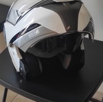 Κράνος Μοτοσυκλέτας Givi Modular HPS X.08 Flip Up σαν καινούργιο, λευκός