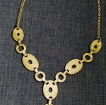 Vintage handmade necklace 28cm